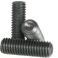 #4-40 x 3/4" Socket Set Screws Cup Point Coarse Alloy Thermal Black Oxide (5,000/Bulk Pkg.)